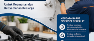 service kompor dan water heater