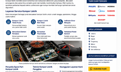 Service Kompor Listrik
