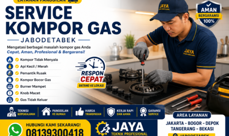 SERVICE KOMPOR GAS