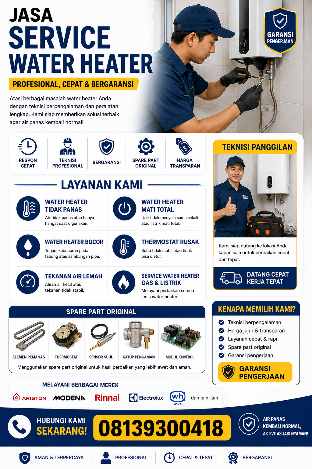 service water heater